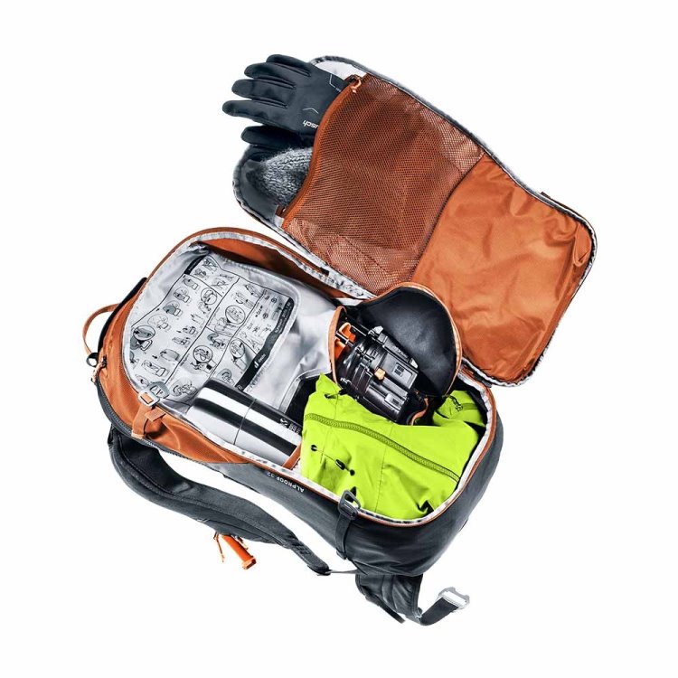 Kaštonų-juodos Spalvos Deuter Alproof 32