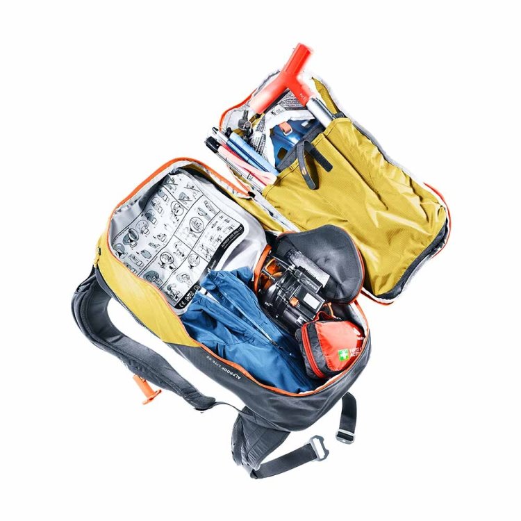 Deuter Ciberžolė-juoda Alproof Lite 22