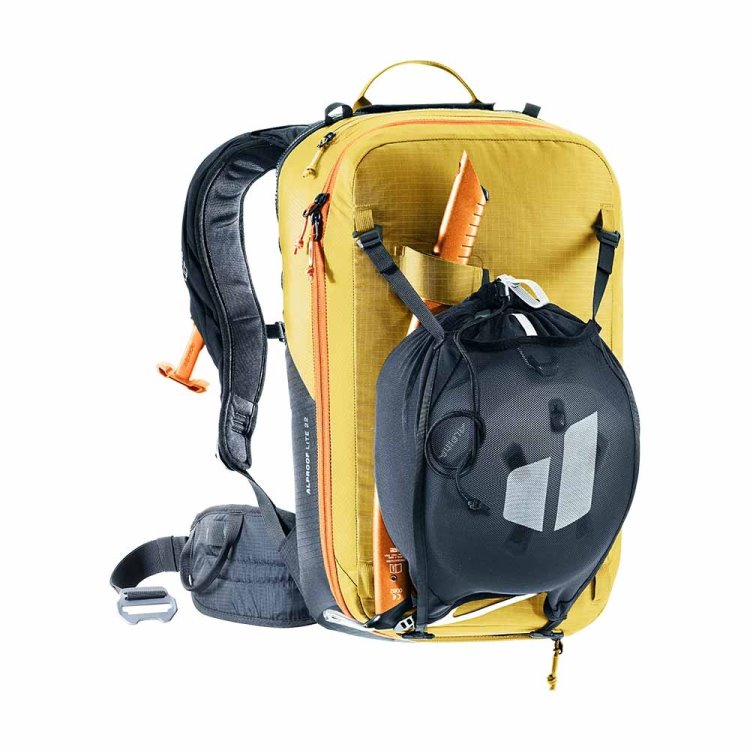 Deuter Ciberžolė-juoda Alproof Lite 22