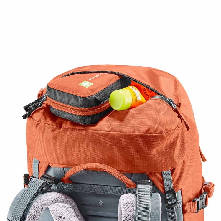 Vadovas 44+ Paprika Ir žalsva Deuter