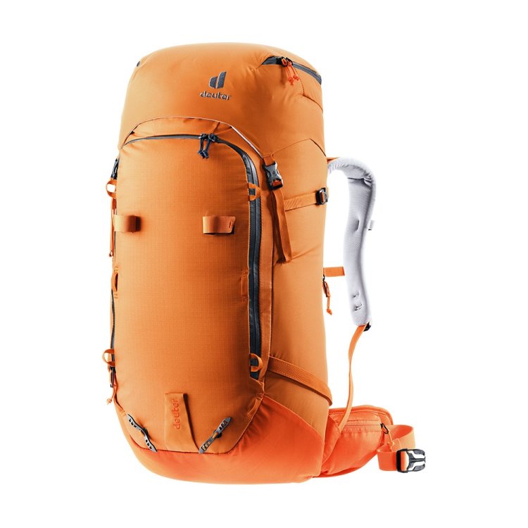 Skalūno-alavo/mandarinų-šafrano Freescape Pro 38+sl Deuter