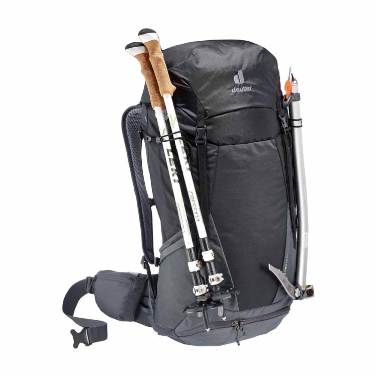 Deuter Futura Pro 42 El Juodas Grafitas
