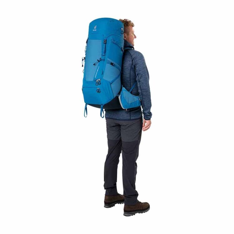 Deuter Aircontact šerdis 60+10 Rifų Rašalas/grafitas-skalūnas