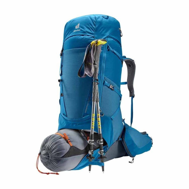 Deuter Aircontact šerdis 60+10 Rifų Rašalas/grafitas-skalūnas
