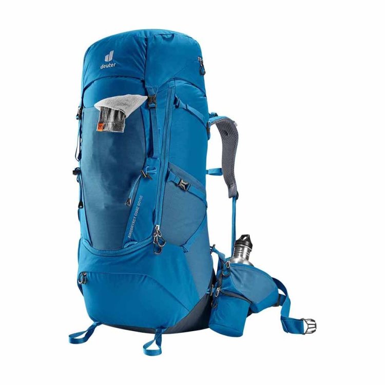 Deuter Aircontact šerdis 60+10 Rifų Rašalas/grafitas-skalūnas