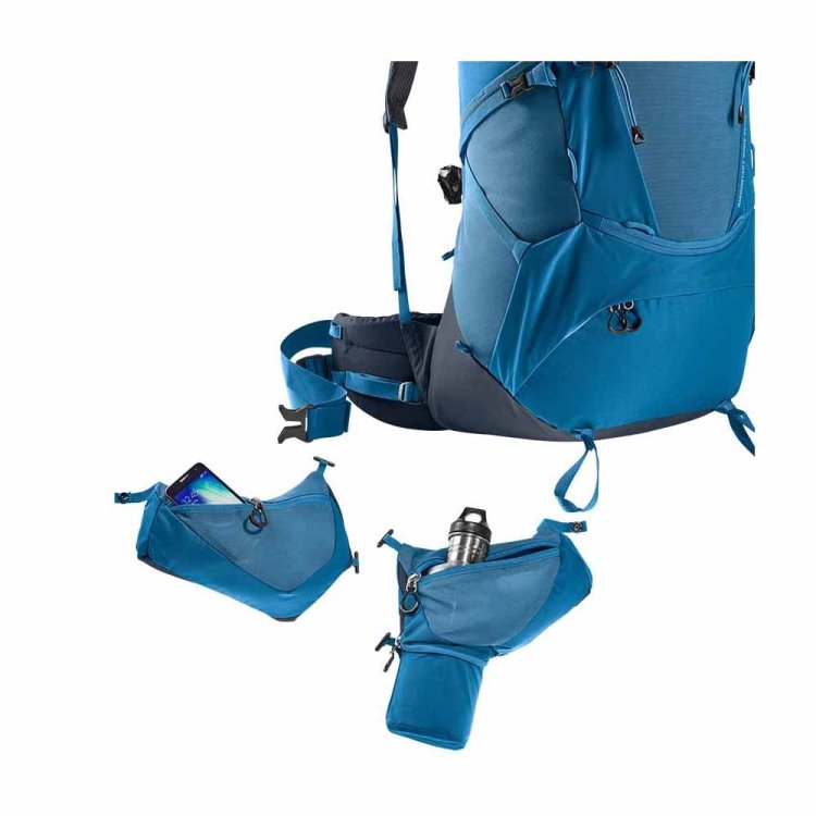 Deuter Aircontact šerdis 60+10 Rifų Rašalas/grafitas-skalūnas