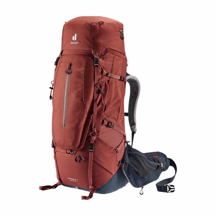Aircontact X 60+15 Sl Raudonmedžio Rašalo Deuter