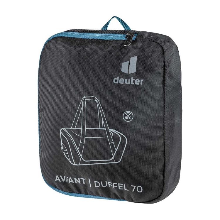 Juodas Aviant Duffle 70 Deuter